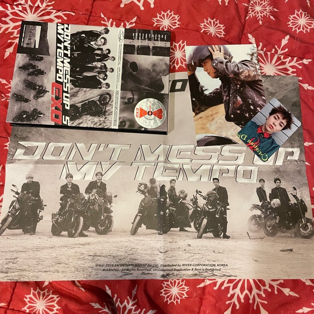 EXO DON'T MESS UP MY TEMPO ALBUM W/ PHOTOCARD